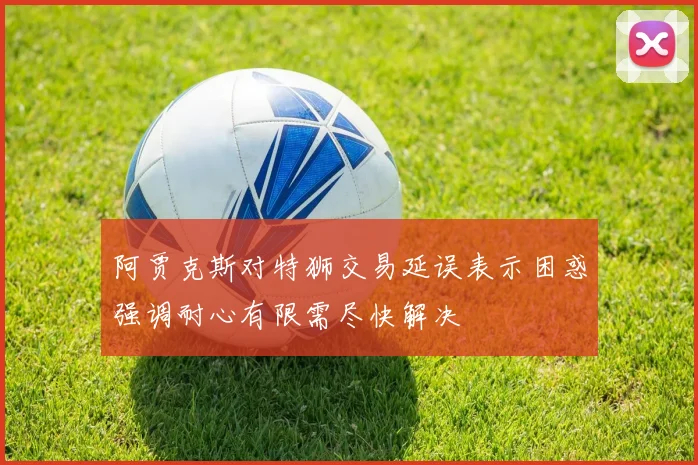 阿贾克斯对特狮交易延误表示困惑强调耐心有限需尽快解决